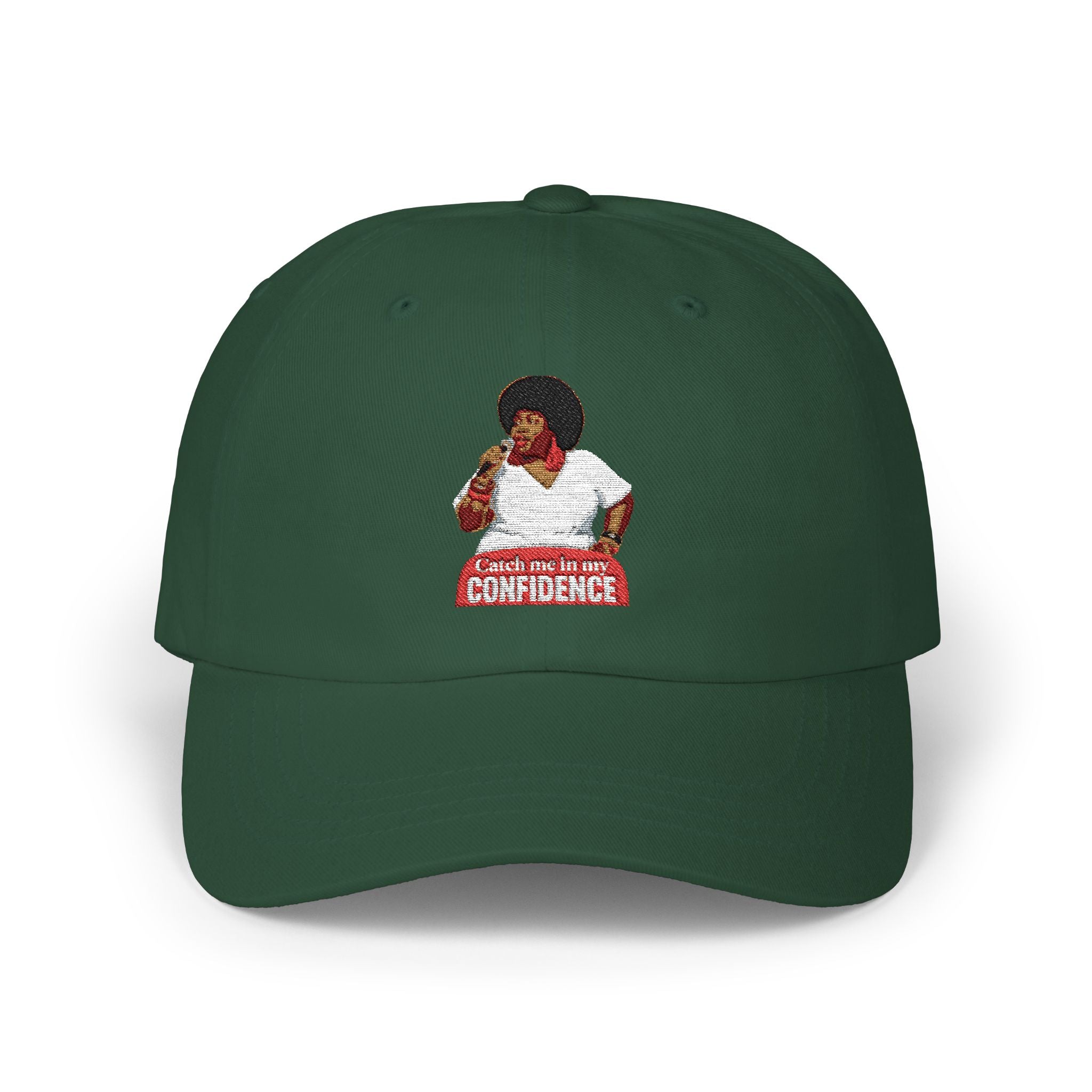 Confidence Dad Hat, Classic White Baseball Cap, Stylish Unisex Headwear, Adjustable Cotton Hat, The Ameya Taylor Experience